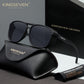 KINGSEVEN LE790 black polarized sunglasses for men