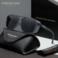 KINGSEVEN LE790 black gray polarized sunglasses for men