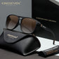 KINGSEVEN LE790 brown polarized sunglasses for men