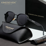 KINGSEVEN LE791 black polarized sunglasses