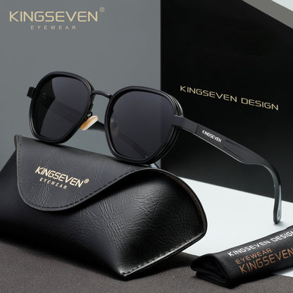 KINGSEVEN LE791 black polarized sunglasses