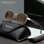 KINGSEVEN LE791 brown polarized sunglasses for women