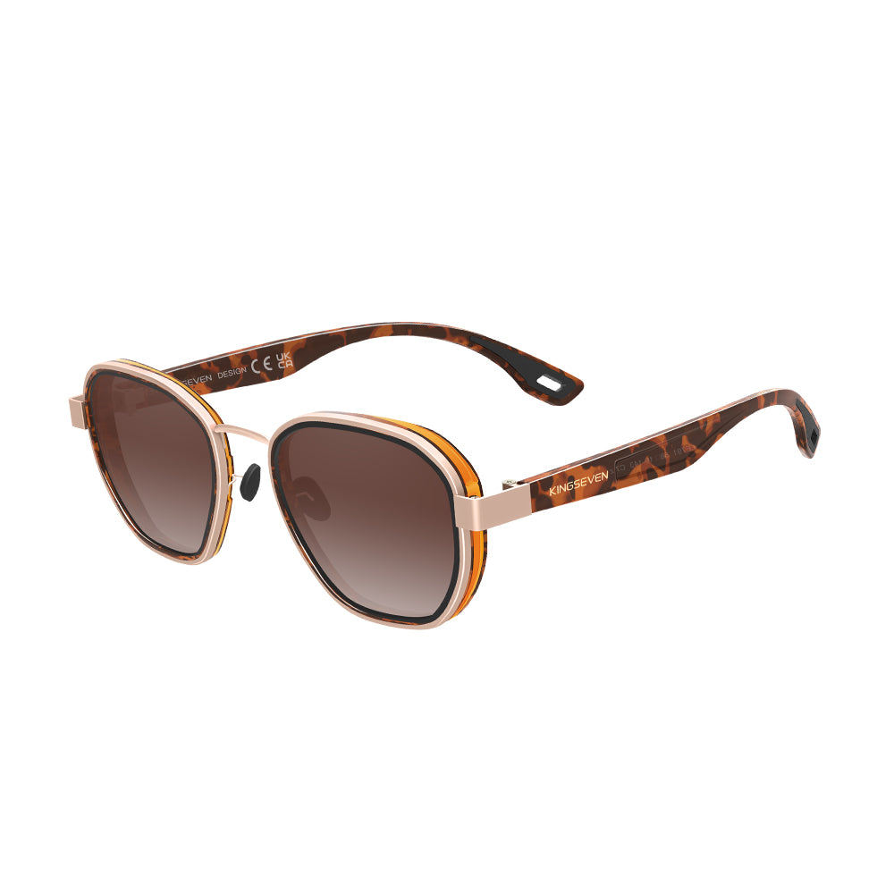 KINGSEVEN LE791 women polarized sunglasses aluminum frame