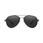 KINGSEVEN LE796 men matte black gray polarized sunglasses aluminum frame