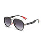 KINGSEVEN LE796 men shiny black gray polarized sunglasses aluminum frame