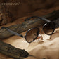 KINGSEVEN LE796 men matte gray gray polarized sunglasses aluminum frame