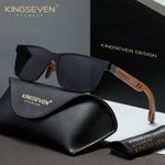 KINGSEVEN W5507 gray polarized sunglasses for men