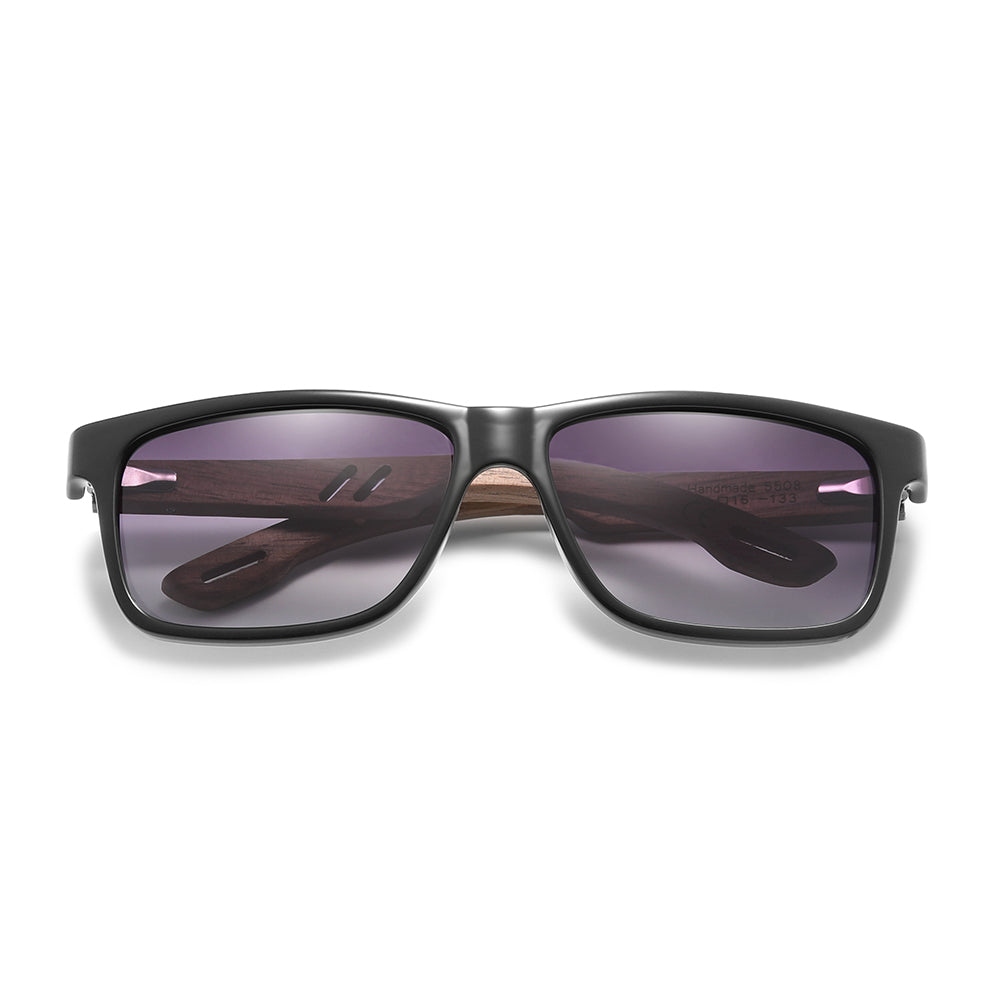 KINGSEVEN W5508 polarized sunglasses wooden frame