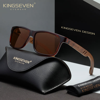 KINGSEVEN W5508 brown polarized sunglasses