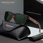 KINGSEVEN W5508 leopard green gray polarized sunglasses