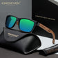 KINGSEVEN W5508 black green polarized sunglasses