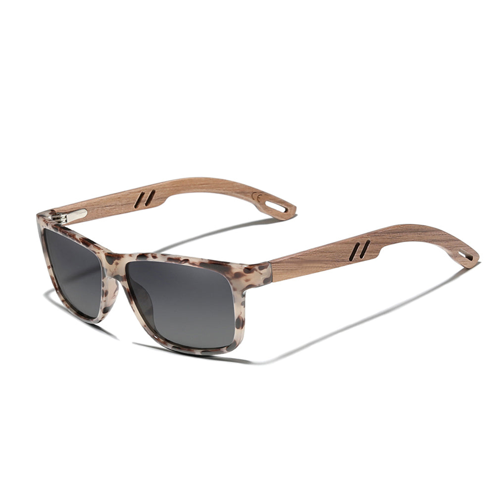 KINGSEVEN W5508 polarized sunglasses wooden frame
