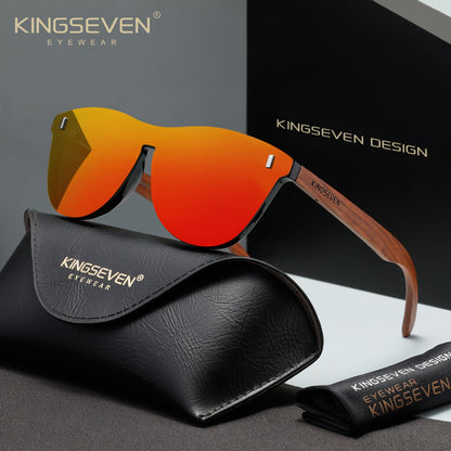 KINGSEVEN W5510 red polarized sunglasses