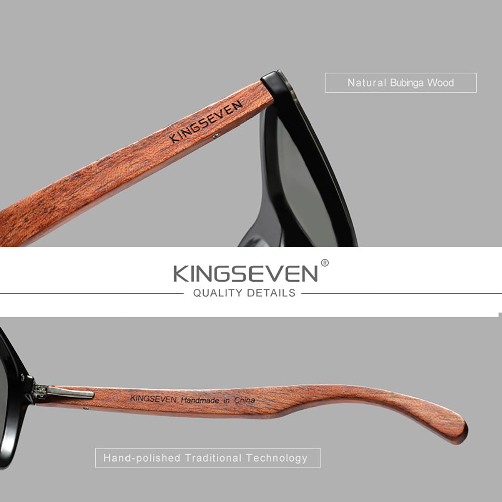 KINGSEVEN W5510 awooden frame details