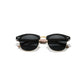 KINGSEVEN W5516 black polarized sunglasses wooden frame