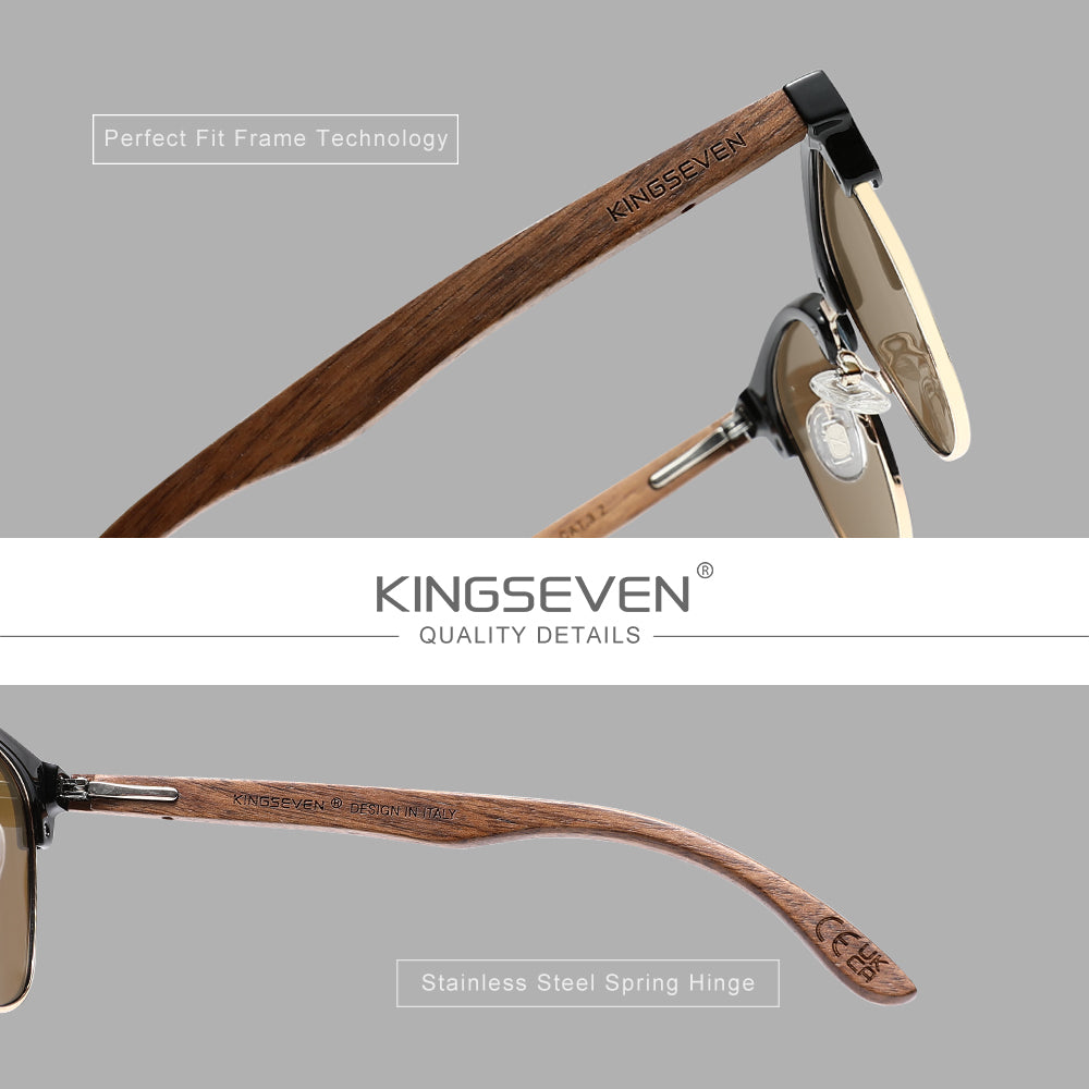 KINGSEVEN W5516 wooden frame details