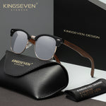 KINGSEVEN W5516 silver polarized sunglasses