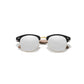 KINGSEVEN W5516 silver polarized sunglasses wooden frame