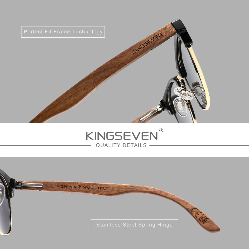 KINGSEVEN W5516 wooden frame details