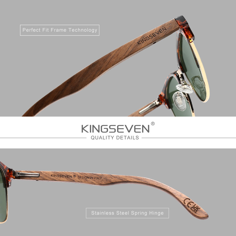 KINGSEVEN W5516 wooden frame details