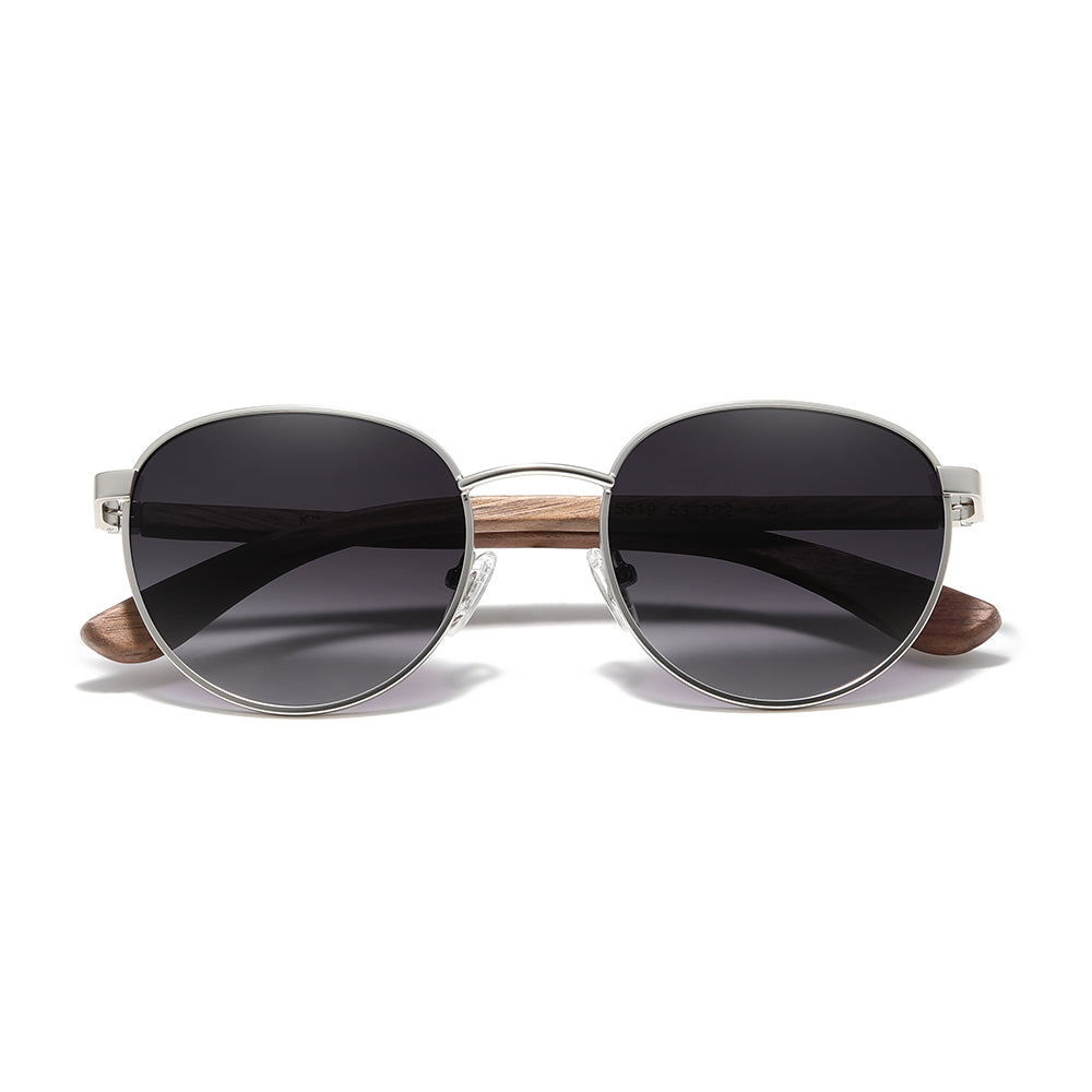 KINGSEVEN W5519 polarized sunglasses wooden frame
