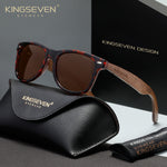 KINGSEVEN W5520 leopard brown polarized sunglasses