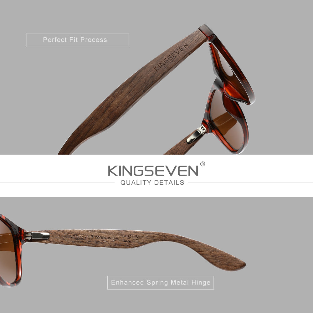 KINGSEVEN W5520 wooden frame details