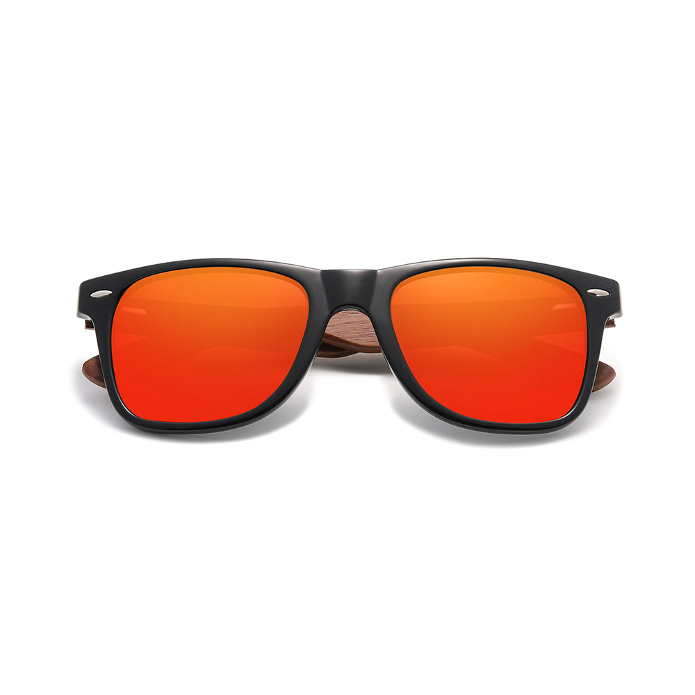 KINGSEVEN W5520 polarized sunglasses wooden frame