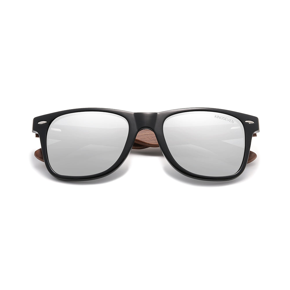 KINGSEVEN W5520 polarized sunglasses wooden frame