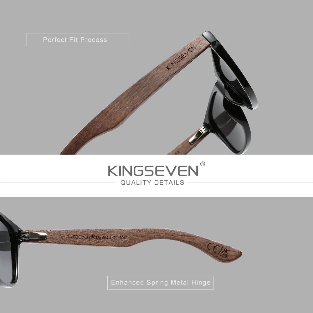 KINGSEVEN W5520 wooden frame details