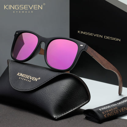 KINGSEVEN W5523 purple polarized sunglasses
