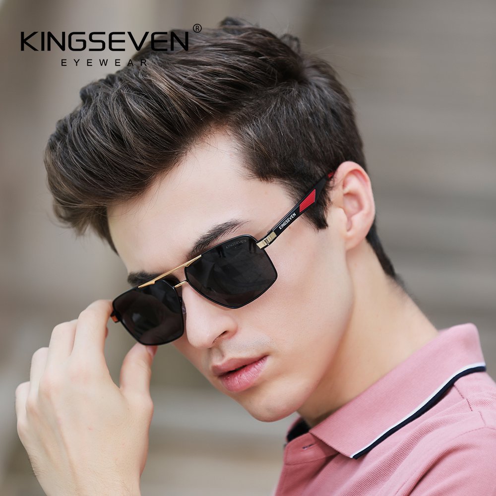Men wearing KINGSEVEN N7719 sunglosses
