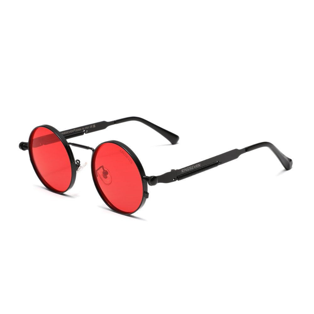 KINGSEVEN N7579 black red polarized lens UV400