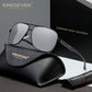 KINGSEVEN N7188 black silver polorized sunglasses for men
