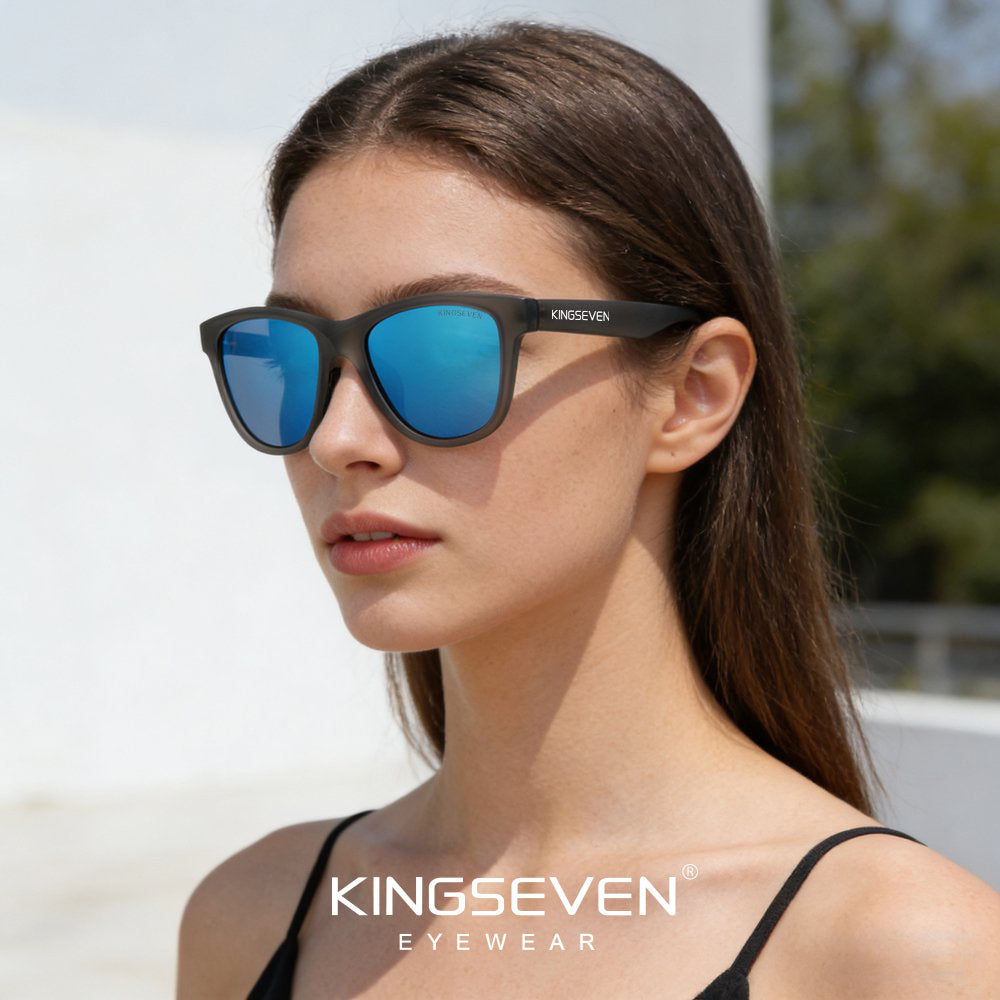 Man wearing KINGSEVEN LE797 sunglasses outdoor