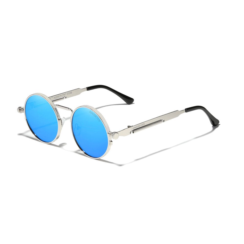 KINGSEVEN N7579 silver blue polarized lens UV400