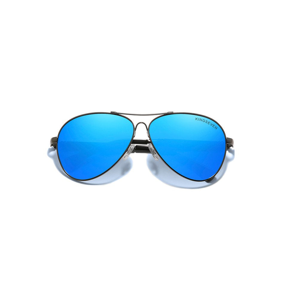 KINGSEVEN N7730 gun blue polarized lens UV400