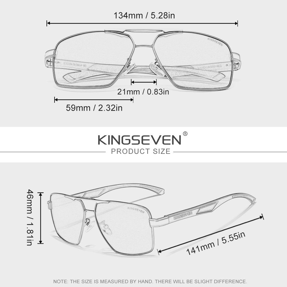 KINGSEVEN N7719 sunglosses size