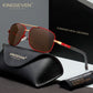 KINGSEVEN N724 red brown polorized sunglasses for men