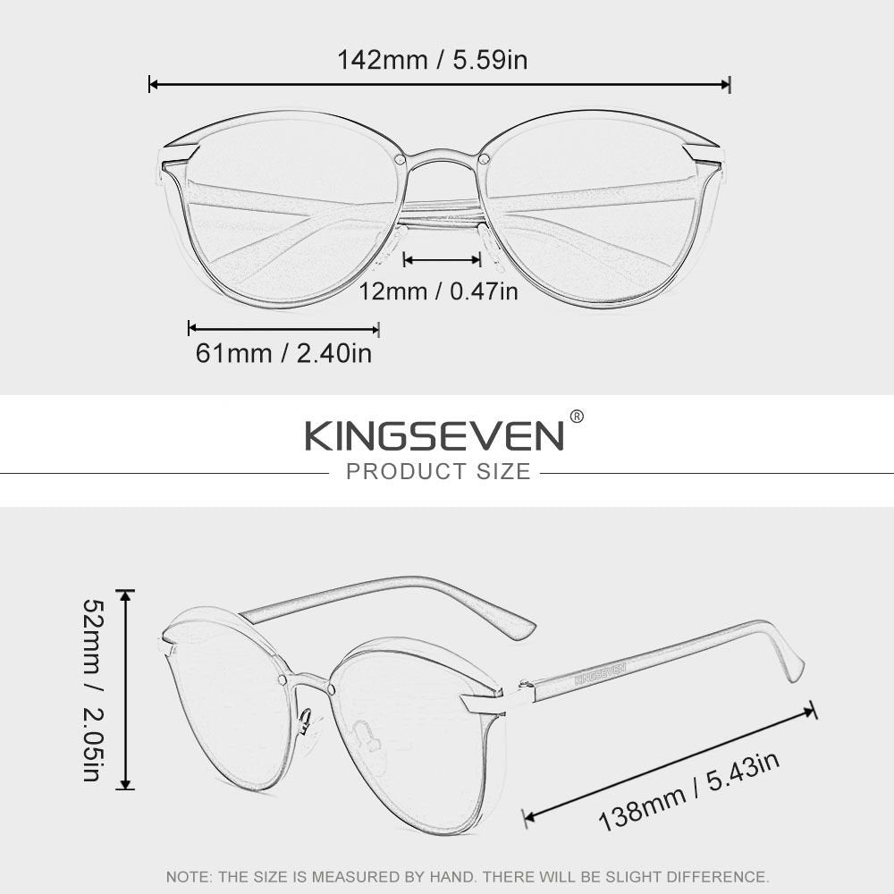 KINGSEVEN N7824 sunglosses size