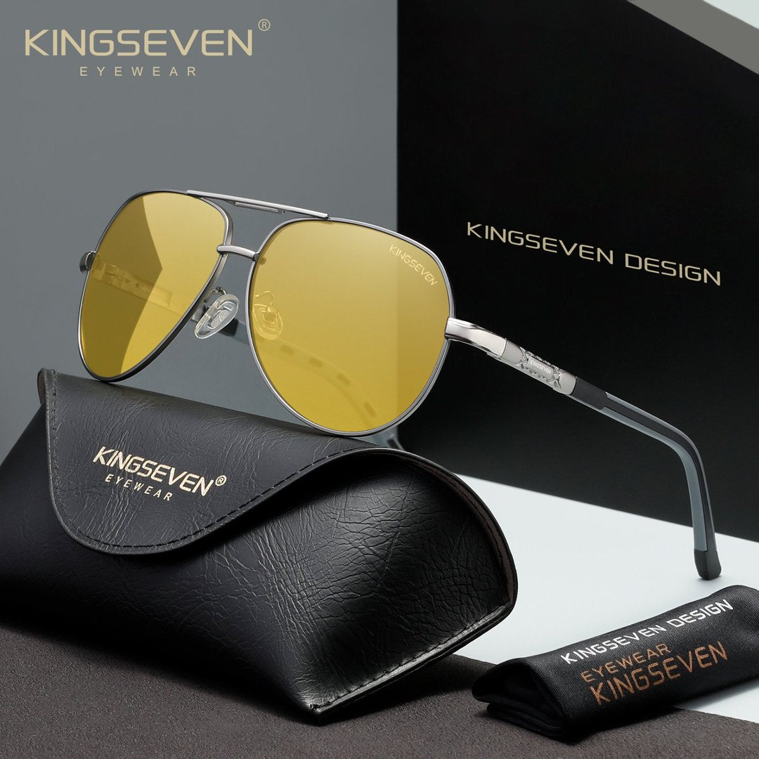 KINGSEVEN K725 gun night vision polarized sunglasses for men