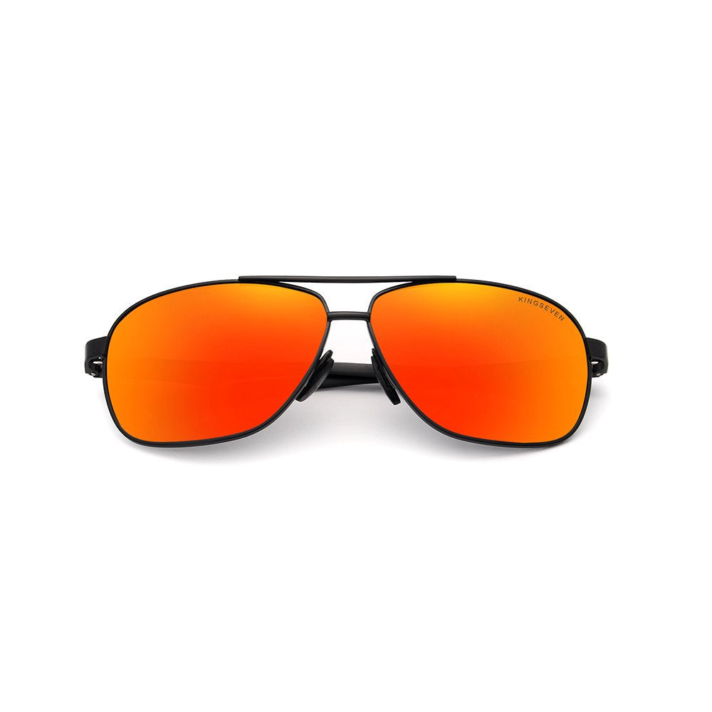  KINGSEVEN N7188 black red polarized lens UV400 protection