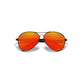KINGSEVEN N7730 black red polarized lens UV400