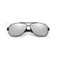  KINGSEVEN N7188 black silver polarized lens UV400 protection