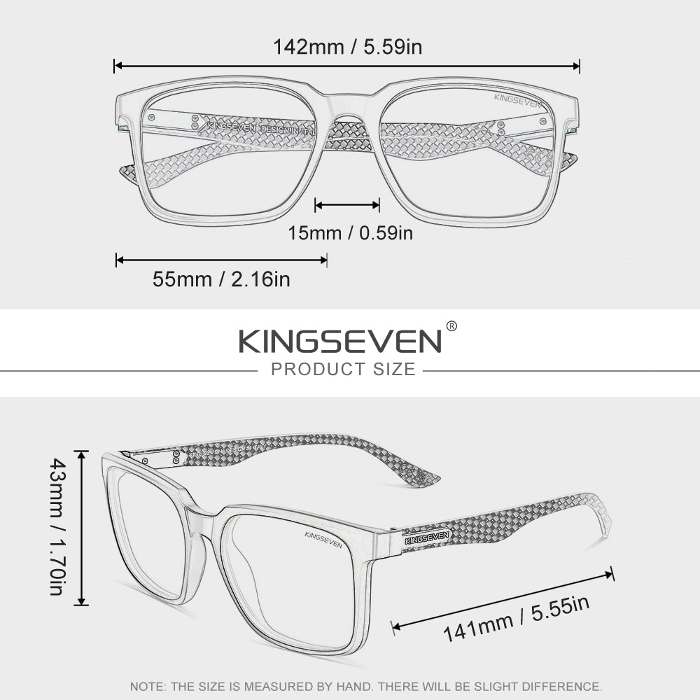 KINGSEVEN LE530 sunglasses size