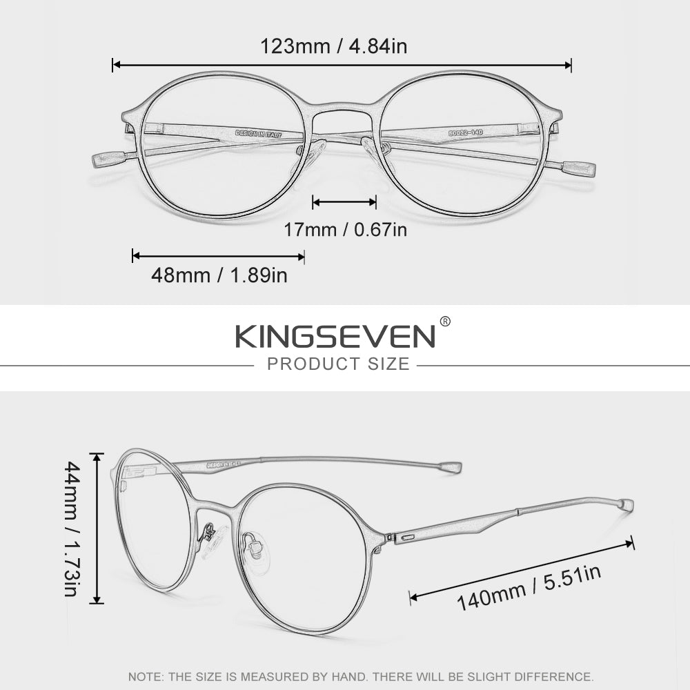 KINGSEVEN N8812 sunglasses size
