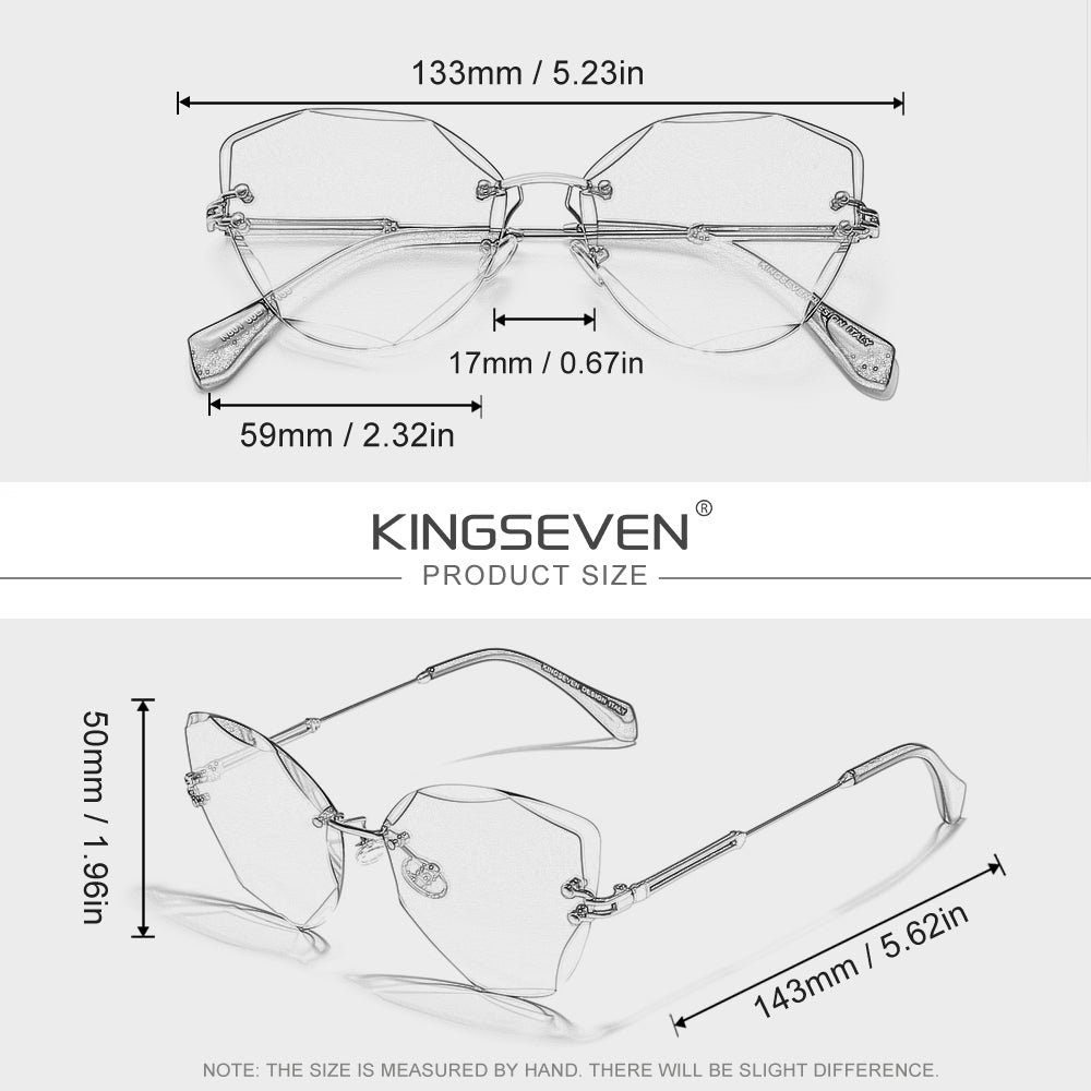 KINGSEVEN N801 sunglasses size