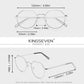 KINGSEVEN Aluminum 45% Blue Light Blocking Sunglasses UV400 Protection N4527