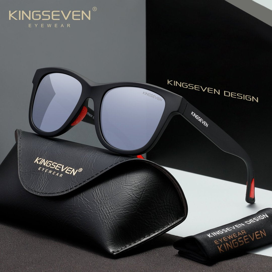 KINGSEVEN LE797 black polarized sunglasses