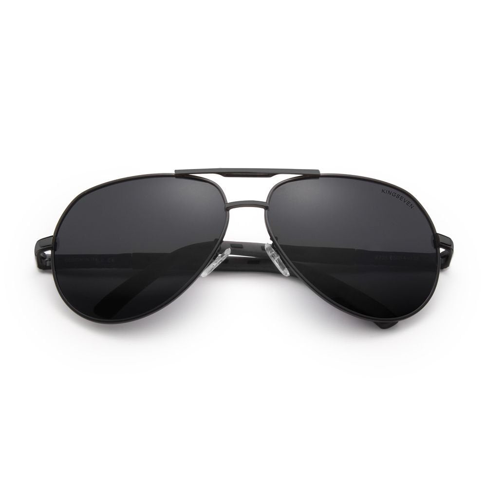  KINGSEVEN K725 black gray polarized lens UV400 protection